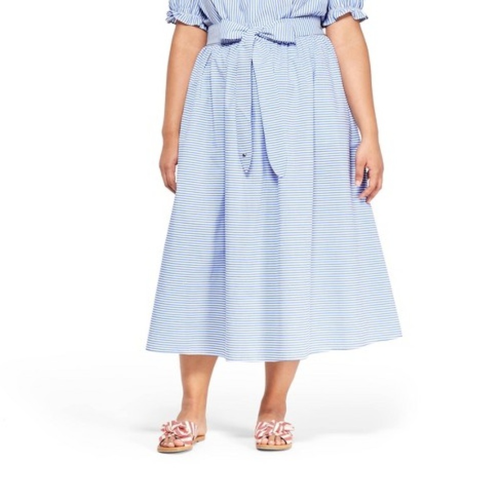 PLUS SIZE Vineyard Vines for Target Midi Skirt